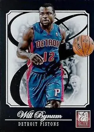 2012-13 Panini Elite #157 - Will Bynum - Detroit Pistons
