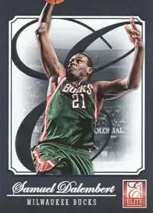 2012-13 Panini Elite #160 - Samuel Dalembert - Milwaukee Bucks