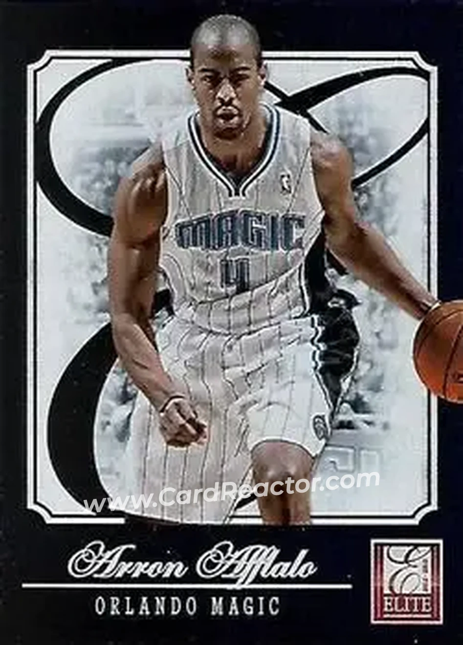 2012-13 Panini Elite #161 - Arron Afflalo - Orlando Magic - Front 2012-13 Panini Elite #161 - Arron Afflalo - Orlando Magic - Front