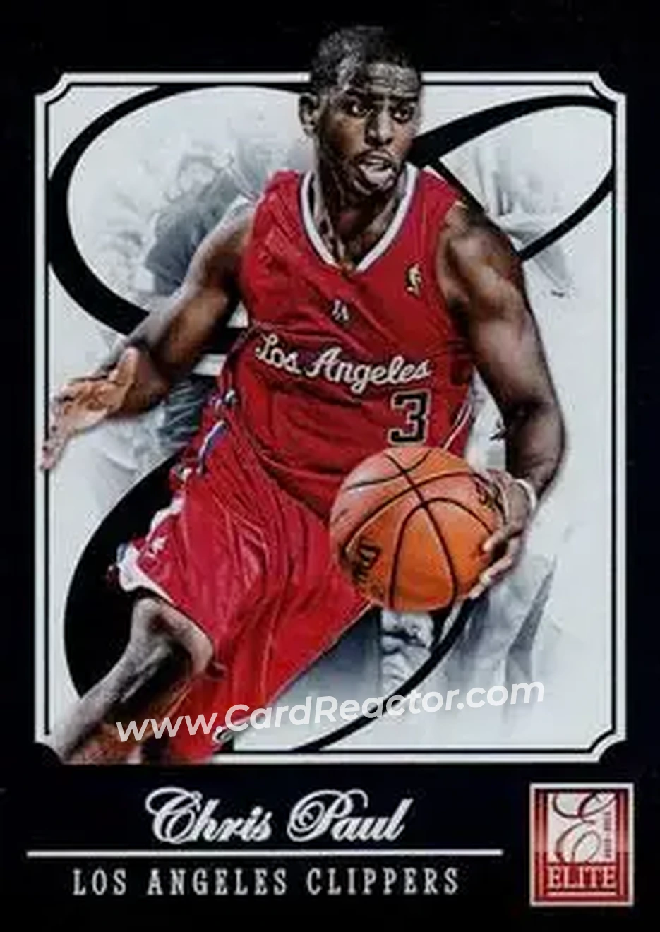 2012-13 Panini Elite #162 - Chris Paul - Los Angeles Clippers - Front
