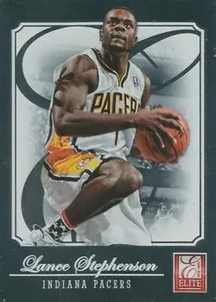 2012-13 Panini Elite #168 - Lance Stephenson - Indiana Pacers