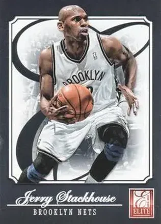 2012-13 Panini Elite #170 - Jerry Stackhouse - Brooklyn Nets