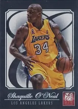 2012-13 Panini Elite #184 - Shaquille O'Neal - Los Angeles Lakers