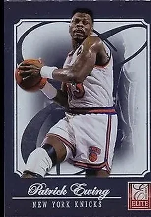 2012-13 Panini Elite #185 - Patrick Ewing - New York Knicks
