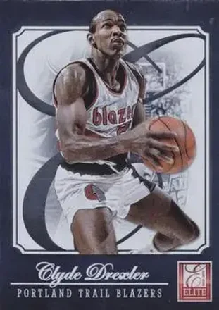 2012-13 Panini Elite #186 - Clyde Drexler - Portland Trail Blazers
