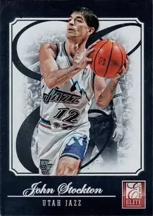 2012-13 Panini Elite #187 - John Stockton - Utah Jazz