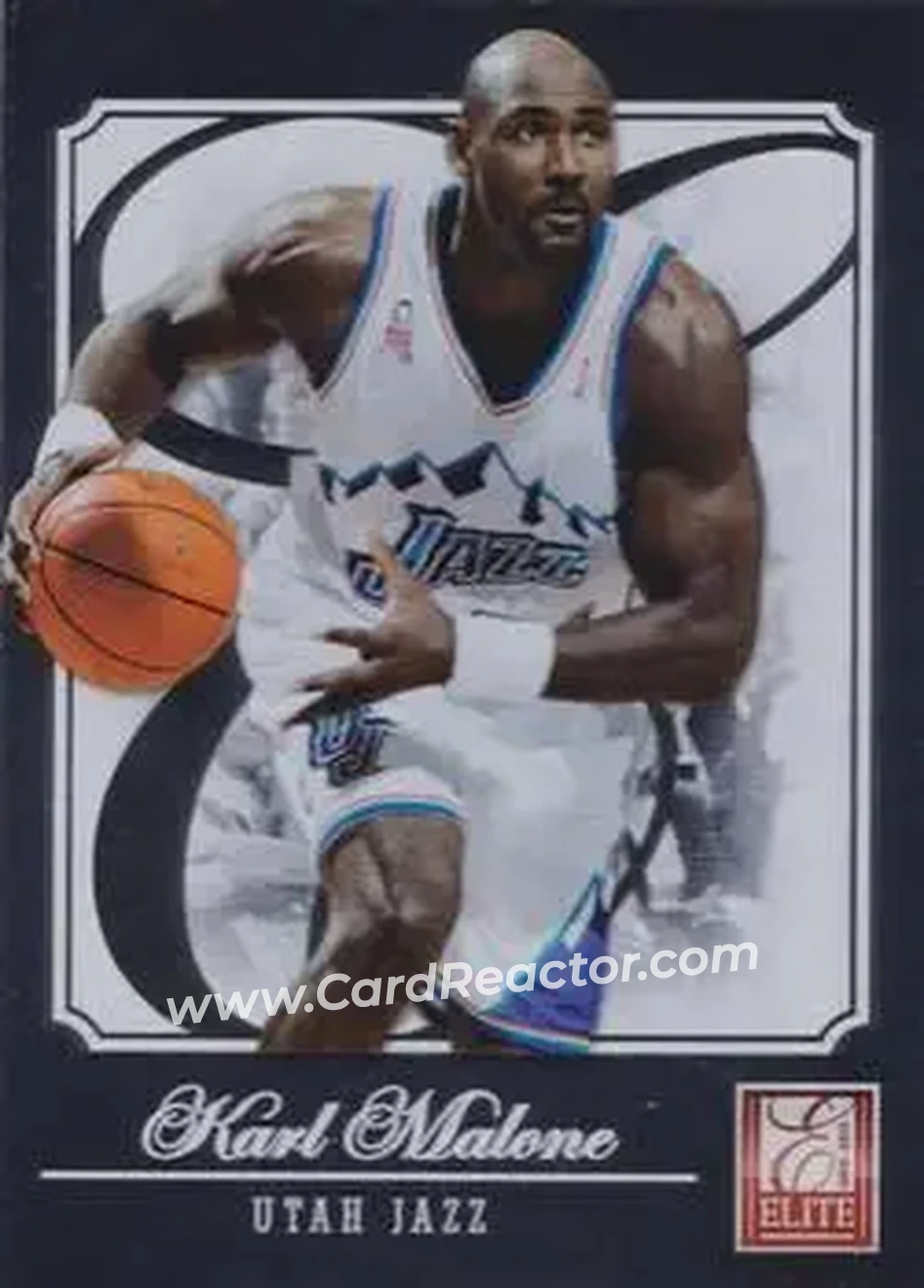 2012-13 Panini Elite #195 - Karl Malone - Utah Jazz - Front