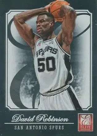 2012-13 Panini Elite #199 - David Robinson - San Antonio Spurs