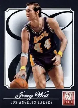 2012-13 Panini Elite #200 - Jerry West - Los Angeles Lakers