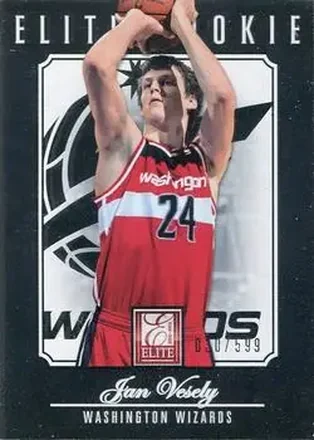 2012-13 Panini Elite #206 - Jan Veselý - Washington Wizards 2012-13 Panini Elite #206 - Jan Veselý - Washington Wizards