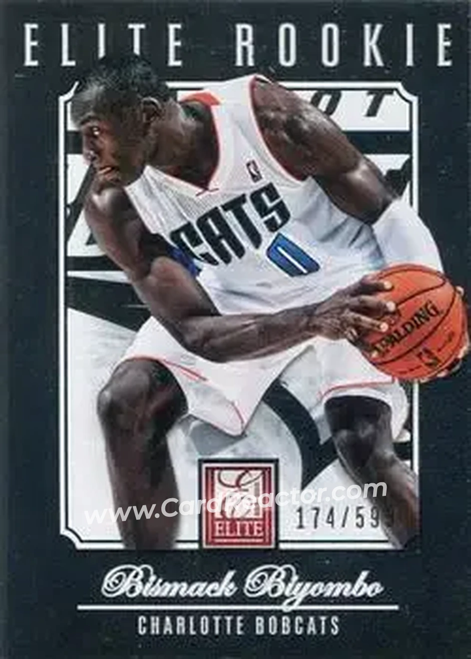 2012-13 Panini Elite #207 - Bismack Biyombo - Charlotte Bobcats - Front 2012-13 Panini Elite #207 - Bismack Biyombo - Charlotte Bobcats - Front