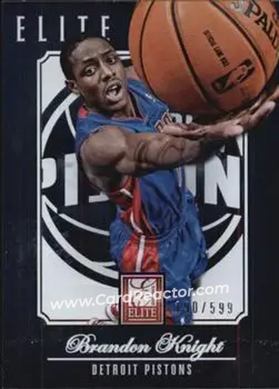 2012-13 Panini Elite #208 - Brandon Knight - Detroit Pistons - Front