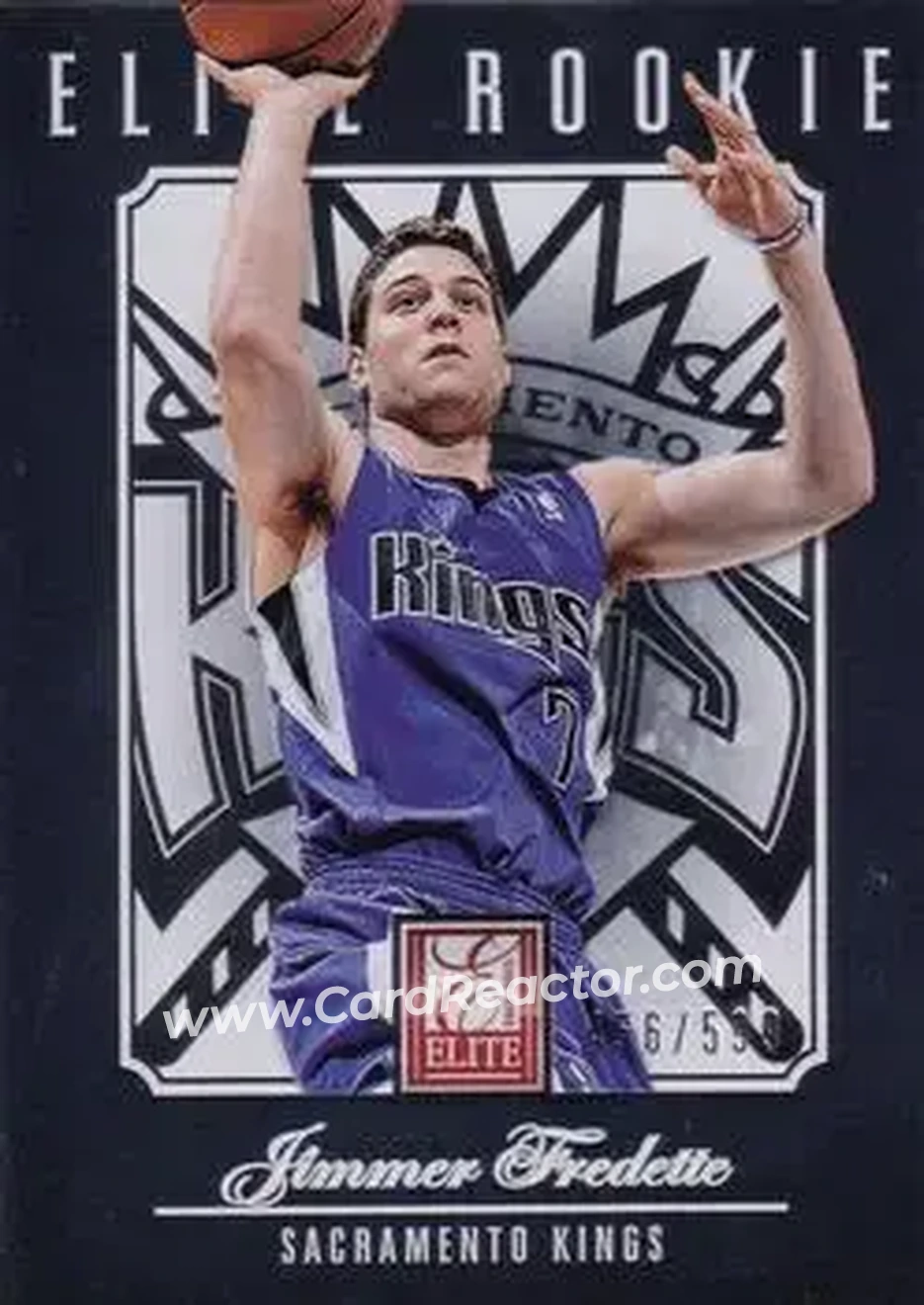 2012-13 Panini Elite #210 - Jimmer Fredette - Sacramento Kings - Front