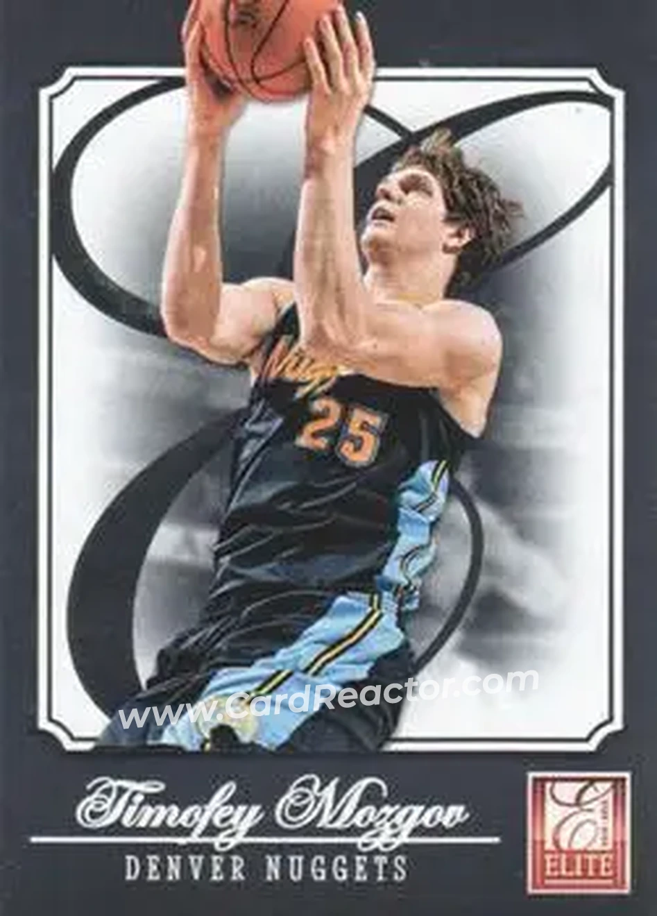 2012-13 Panini Elite #144 - Timofey Mozgov - Denver Nuggets - Front