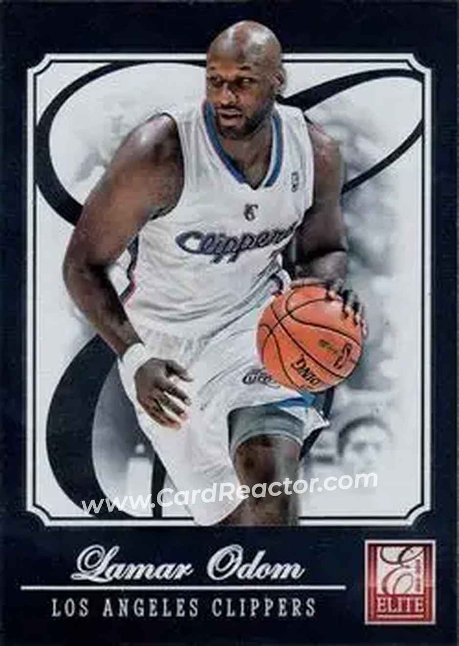 2012-13 Panini Elite #145 - Lamar Odom - Los Angeles Clippers - Front