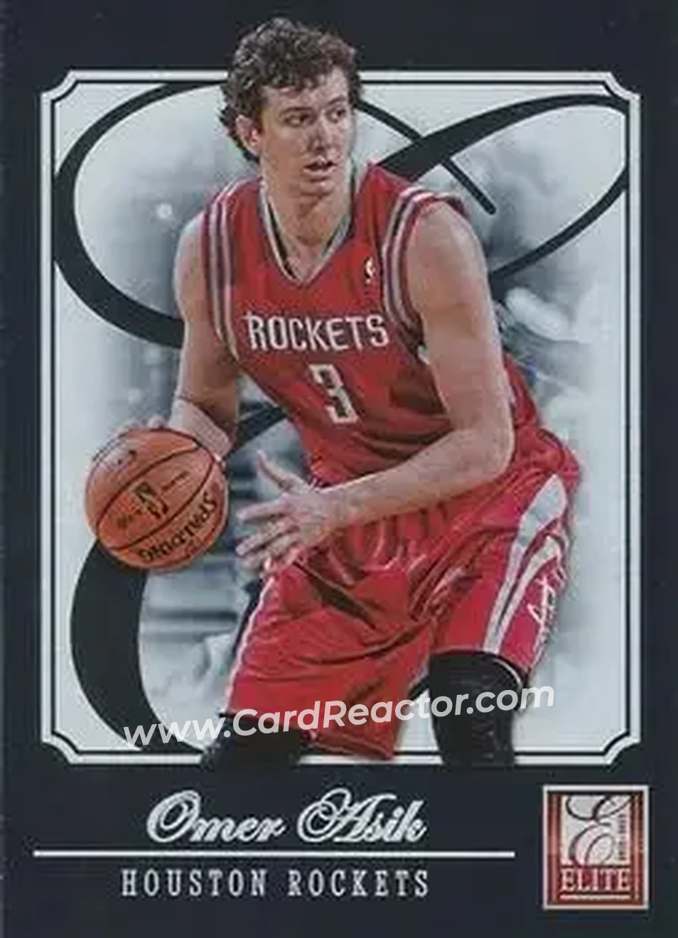 2012-13 Panini Elite #148 - Omer Asik - Houston Rockets - Front