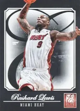 2012-13 Panini Elite #150 - Rashard Lewis - Miami Heat