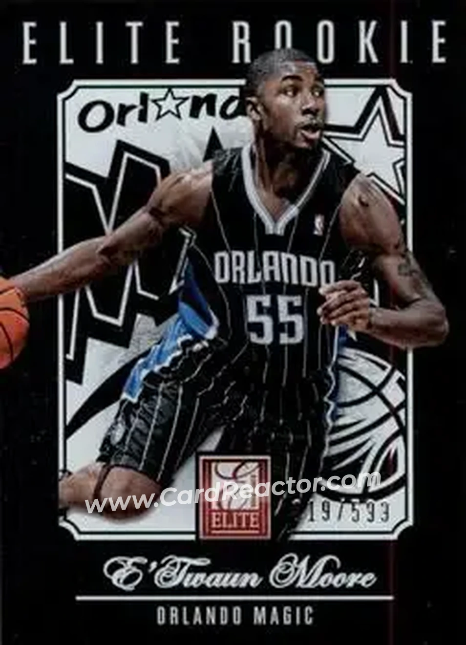 2012-13 Panini Elite #246 - E'Twaun Moore - Orlando Magic - Front