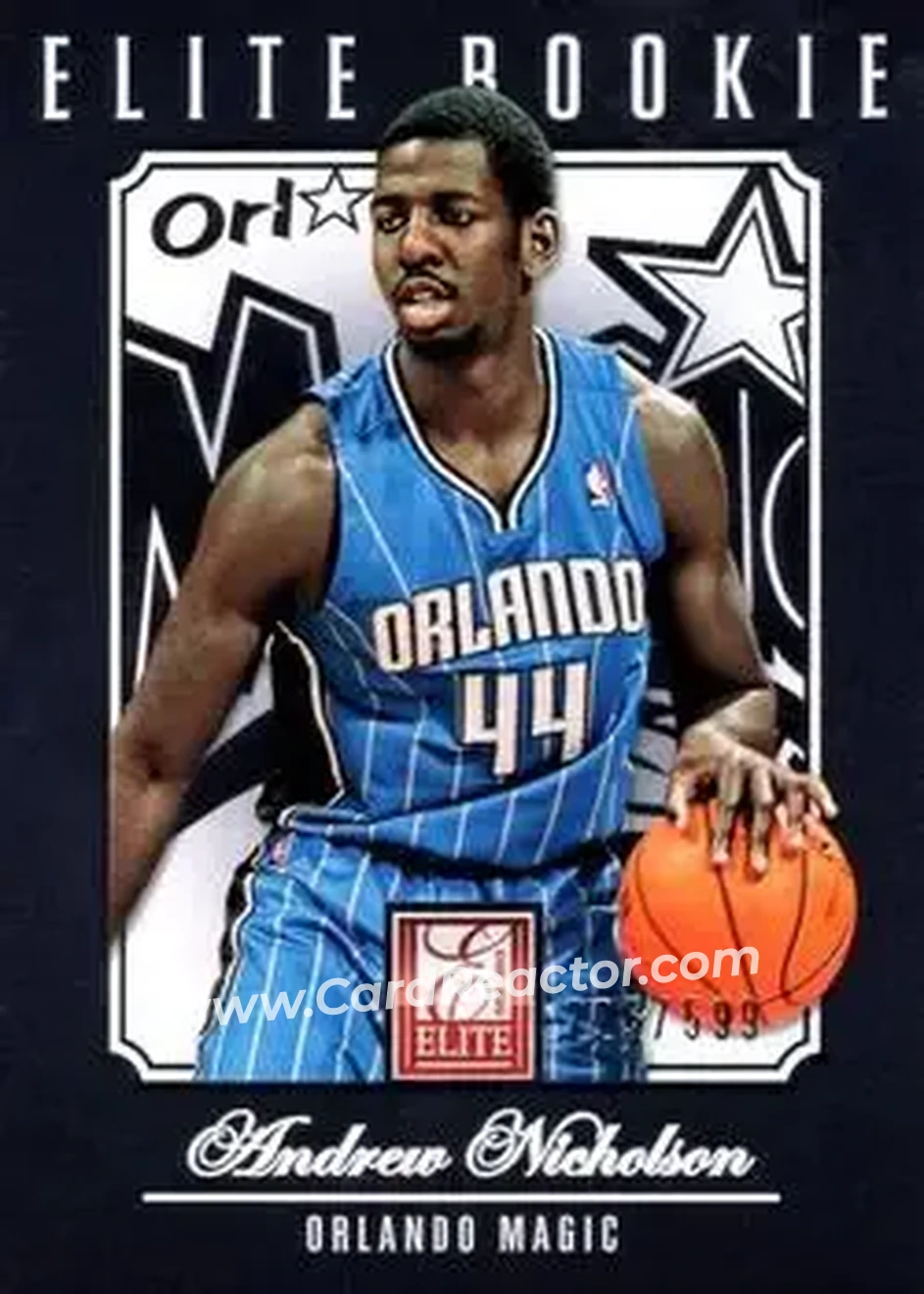 2012-13 Panini Elite #270 - Andrew Nicholson - Orlando Magic - Front 2012-13 Panini Elite #270 - Andrew Nicholson - Orlando Magic - Front