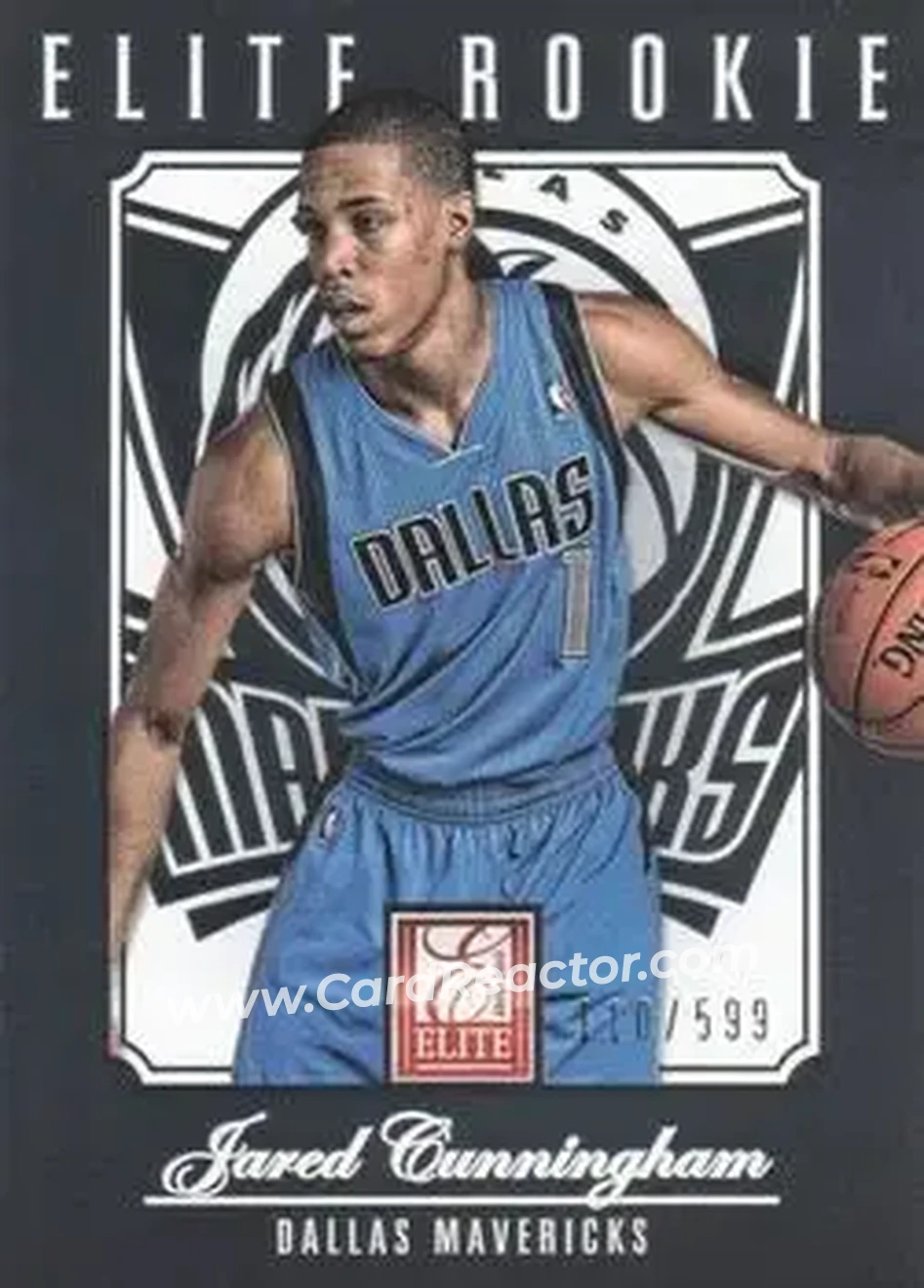 2012-13 Panini Elite #275 - Jared Cunningham - Dallas Mavericks - Front 2012-13 Panini Elite #275 - Jared Cunningham - Dallas Mavericks - Front