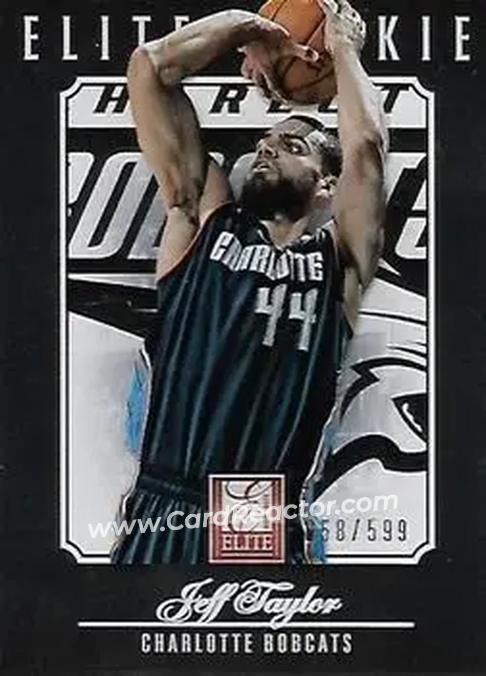 2012-13 Panini Elite #282 - Jeffery Taylor - Charlotte Bobcats - Front 2012-13 Panini Elite #282 - Jeffery Taylor - Charlotte Bobcats - Front