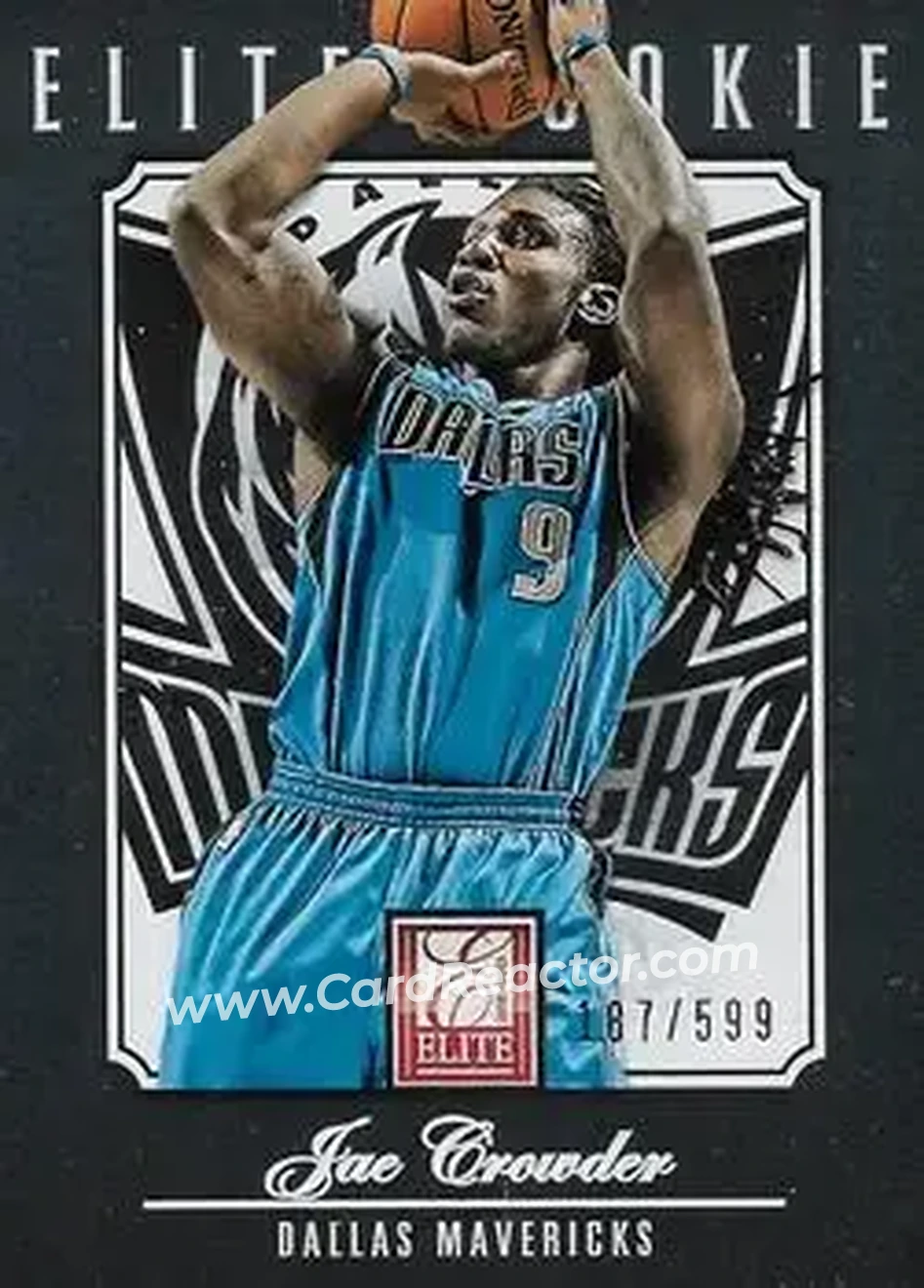 2012-13 Panini Elite #285 - Jae Crowder - Dallas Mavericks - Front 2012-13 Panini Elite #285 - Jae Crowder - Dallas Mavericks - Front
