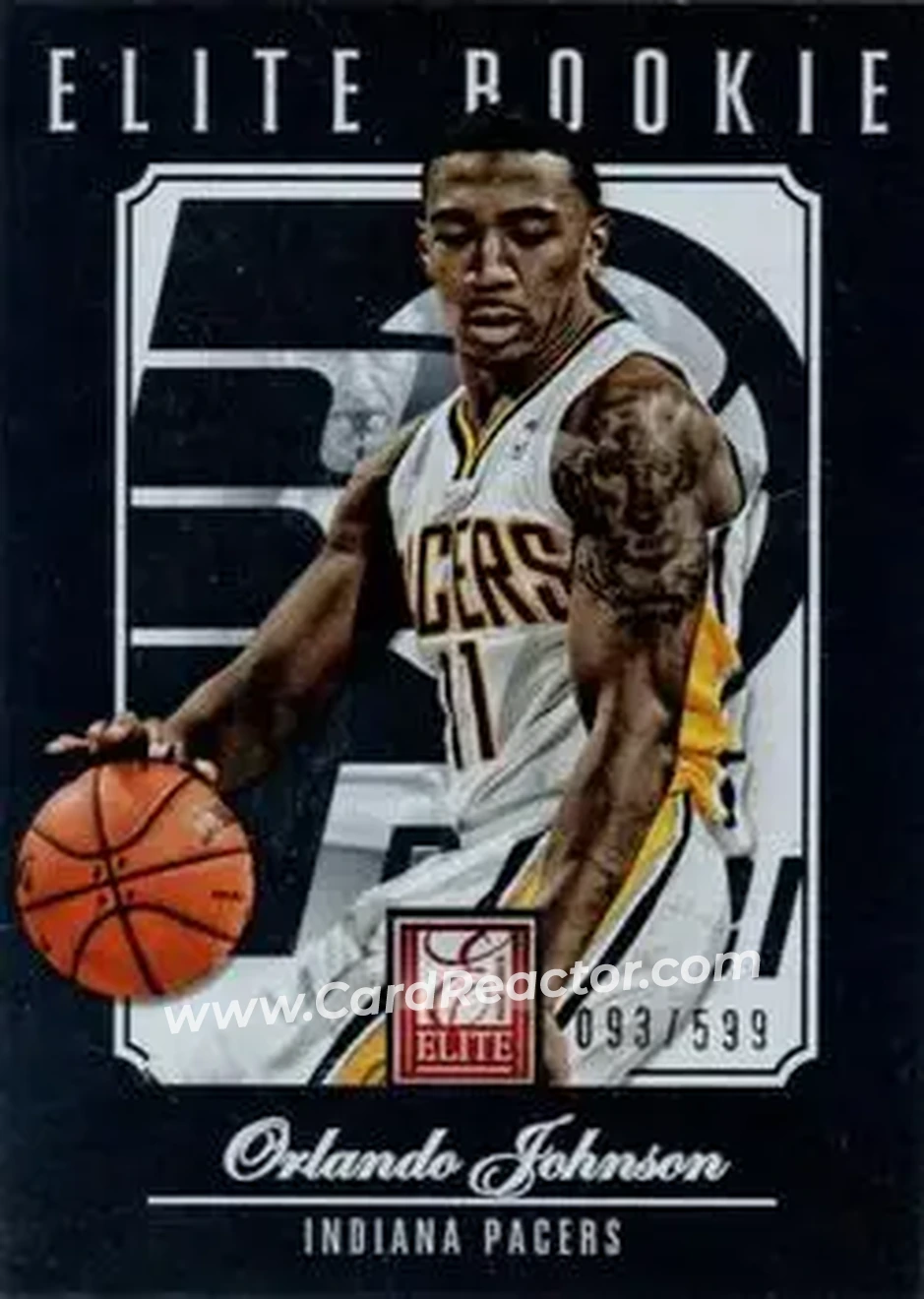 2012-13 Panini Elite #287 - Orlando Johnson - Indiana Pacers - Front