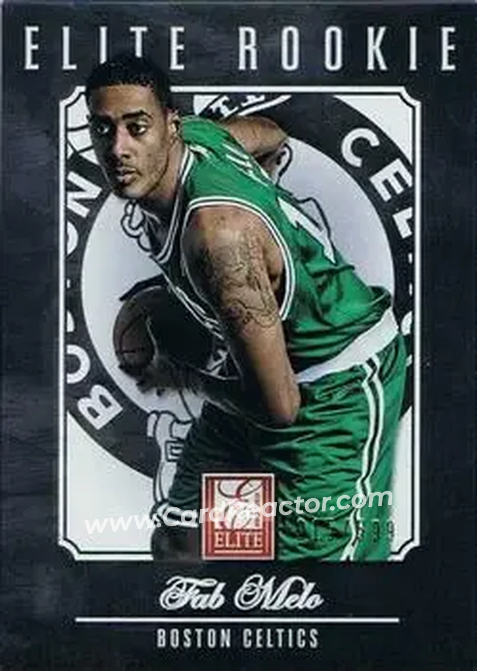 2012-13 Panini Elite #232 - Fab Melo - Boston Celtics - Front 2012-13 Panini Elite #232 - Fab Melo - Boston Celtics - Front