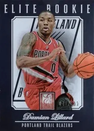 2012-13 Panini Elite #257 - Damian Lillard - Portland Trail Blazers