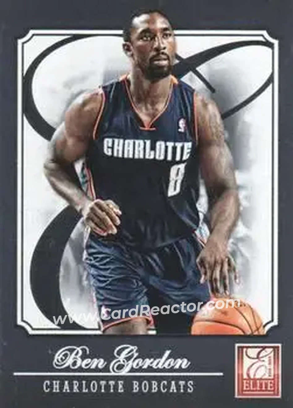 2012-13 Panini Elite #172 - Ben Gordon - Charlotte Bobcats - Front