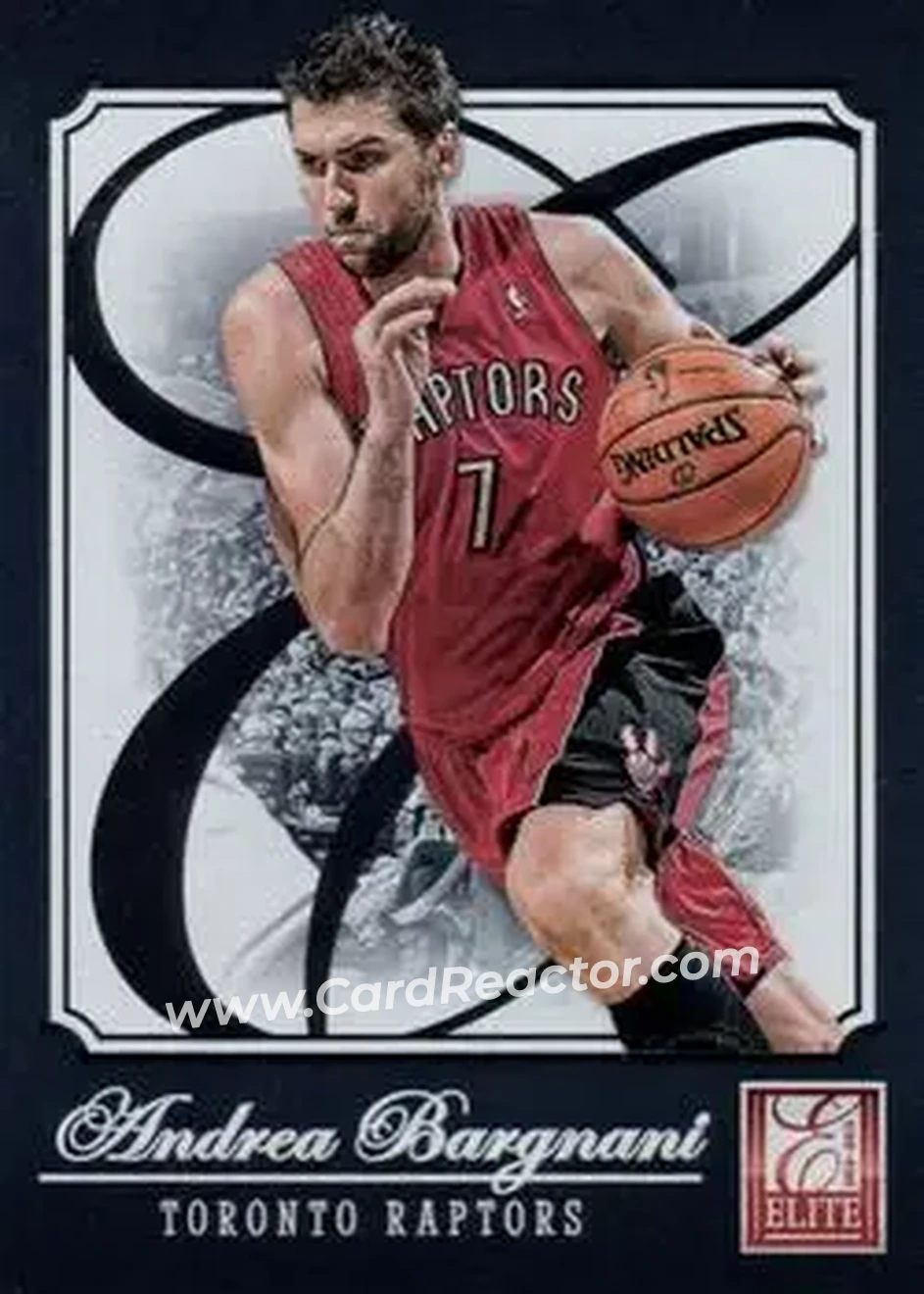 2012-13 Panini Elite #173 - Andrea Bargnani - Toronto Raptors - Front