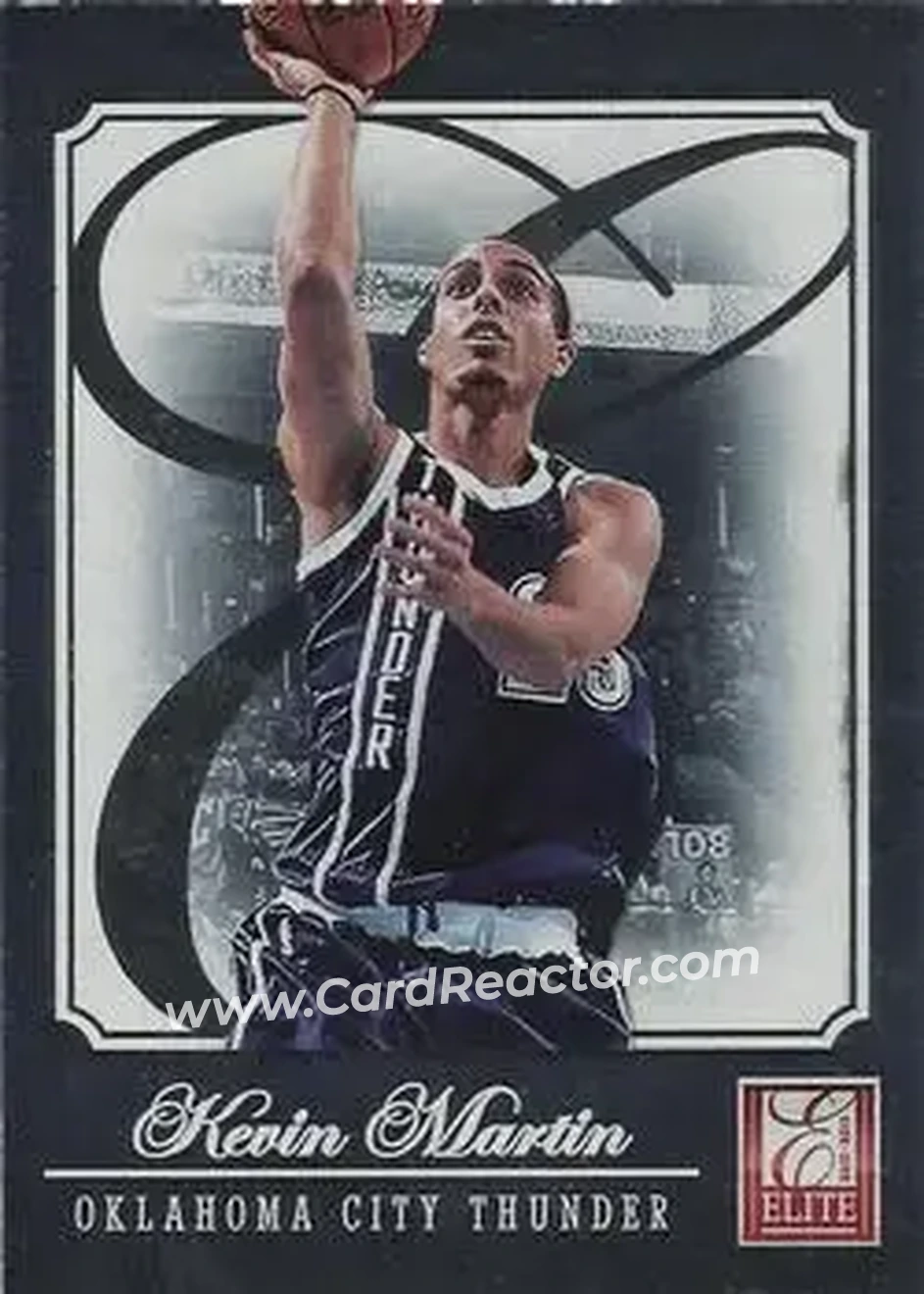 2012-13 Panini Elite #174 - Kevin Martin - Oklahoma City Thunder - Front