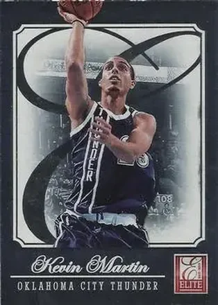 2012-13 Panini Elite #174 - Kevin Martin - Oklahoma City Thunder 2012-13 Panini Elite #174 - Kevin Martin - Oklahoma City Thunder