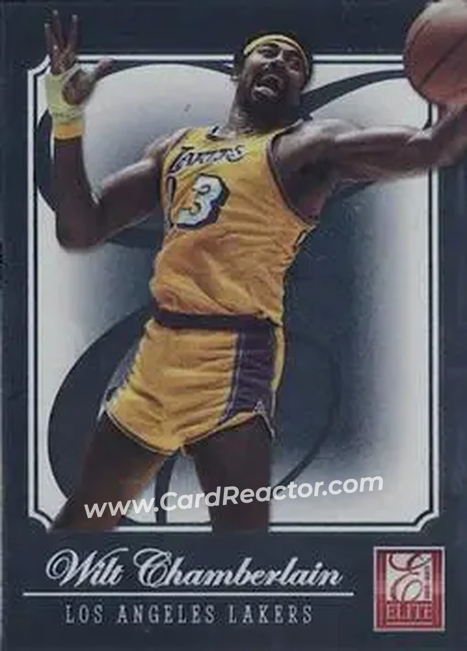 2012-13 Panini Elite #176 - Wilt Chamberlain - Los Angeles Lakers - Front 2012-13 Panini Elite #176 - Wilt Chamberlain - Los Angeles Lakers - Front