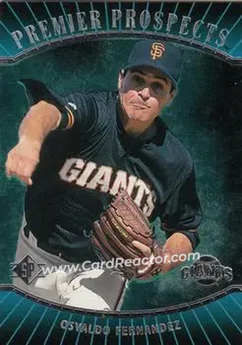 1996 SP #3 - Osvaldo Fernandez - San Francisco Giants - Front