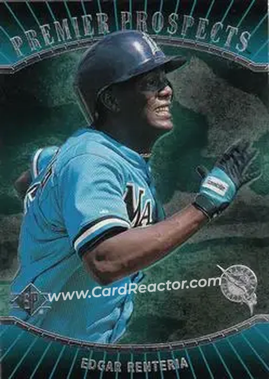 1996 SP #9 - Edgar Renteria - Florida Marlins - Front