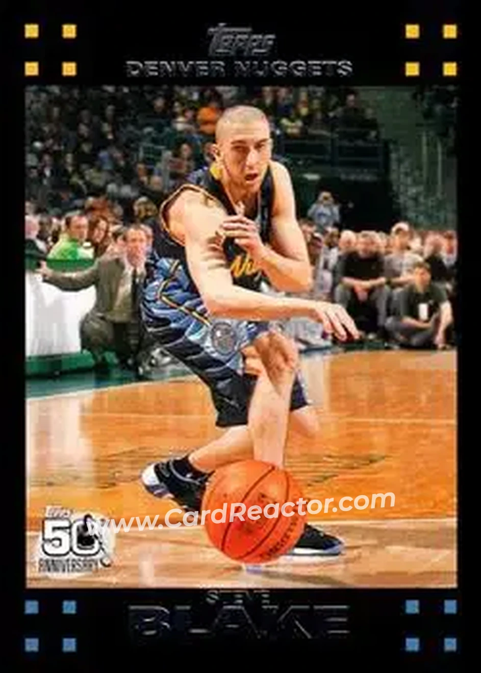 2007-08 Topps #102 - Steve Blake - Denver Nuggets - Front