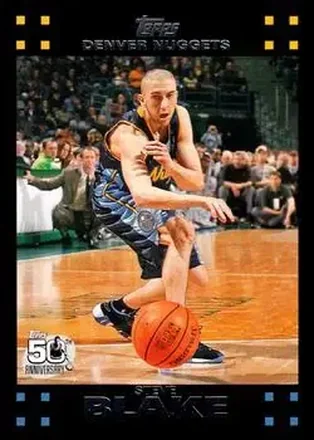 2007-08 Topps #102 - Steve Blake - Denver Nuggets