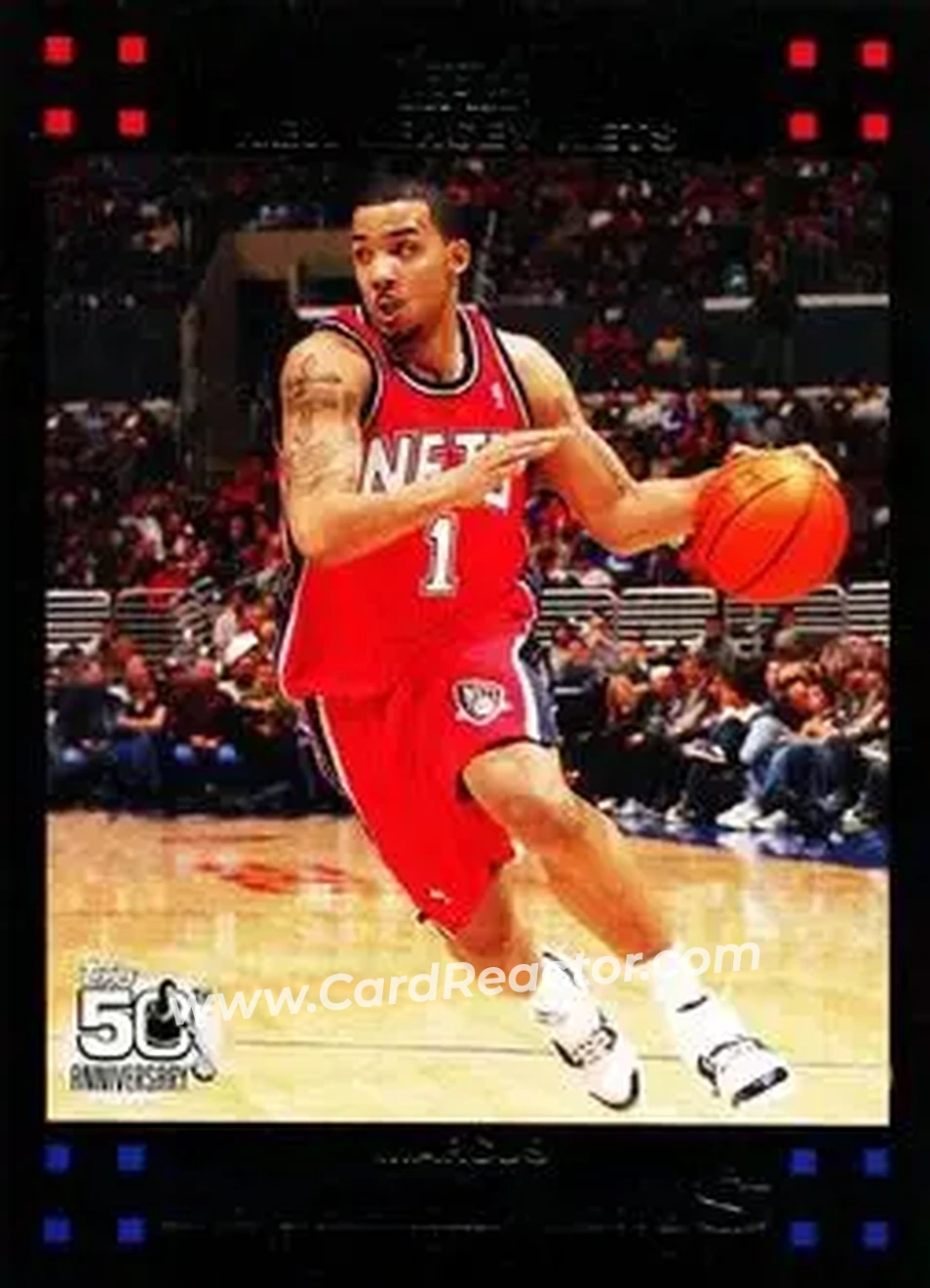 2007-08 Topps #105 - Marcus Williams - New Jersey Nets - Front 2007-08 Topps #105 - Marcus Williams - New Jersey Nets - Front