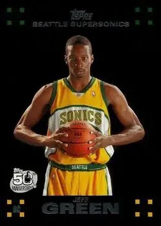 2007-08 Topps #115 - Jeff Green - Seattle SuperSonics