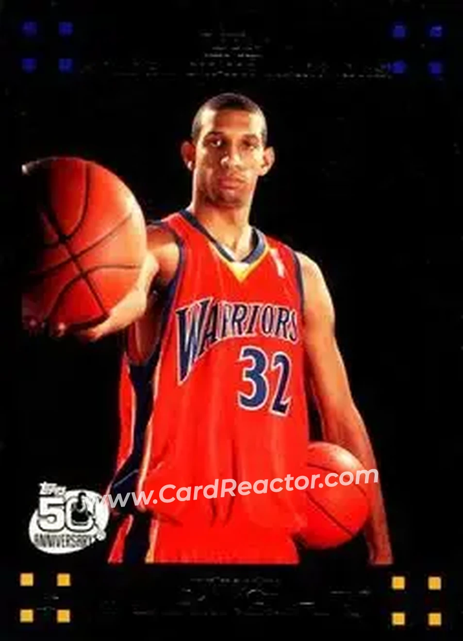 2007-08 Topps #118 - Brandan Wright - Golden State Warriors - Front 2007-08 Topps #118 - Brandan Wright - Golden State Warriors - Front