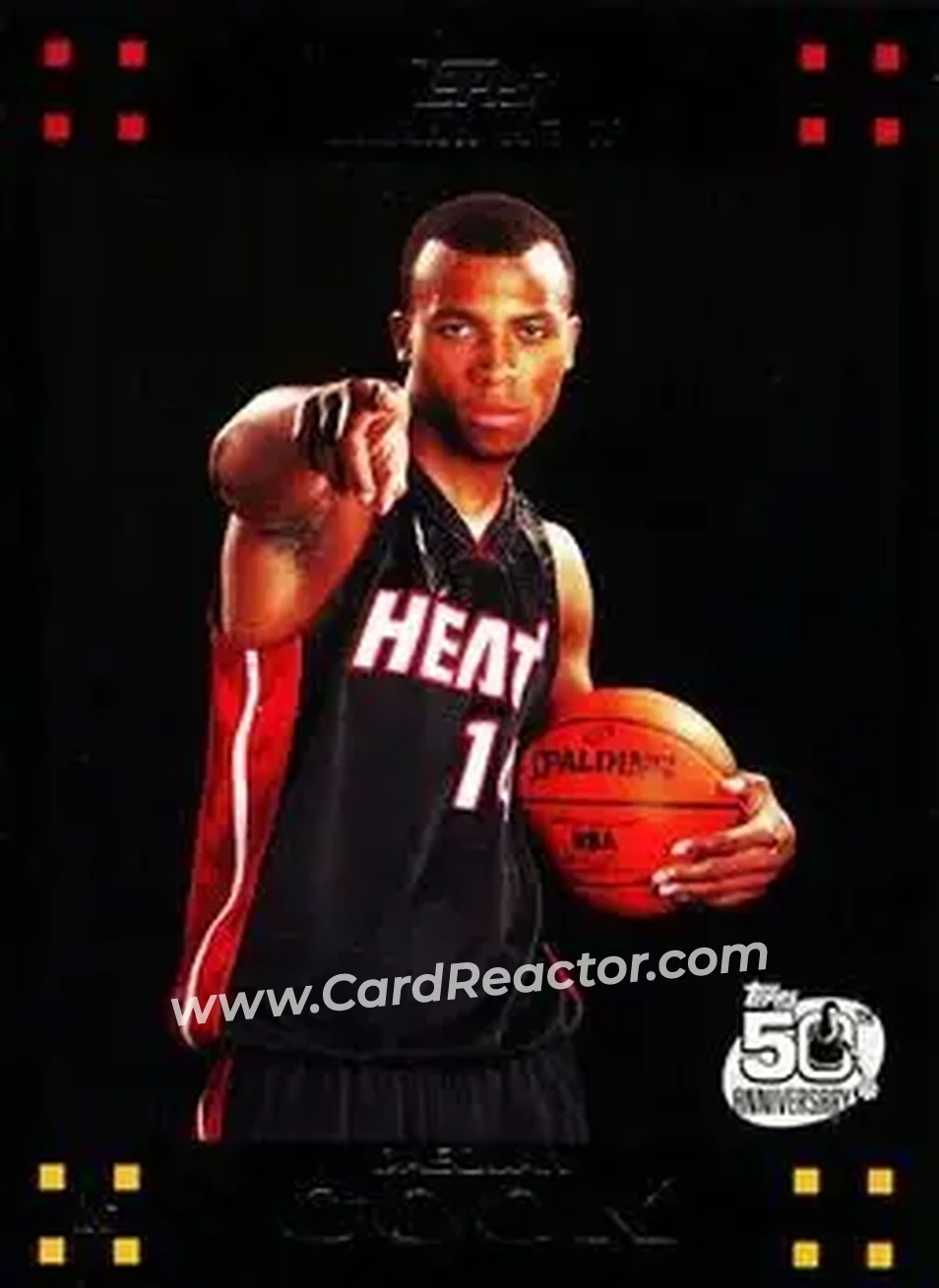 2007-08 Topps #131 - Daequan Cook - Miami Heat - Front