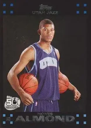 2007-08 Topps #134 - Morris Almond - Utah Jazz