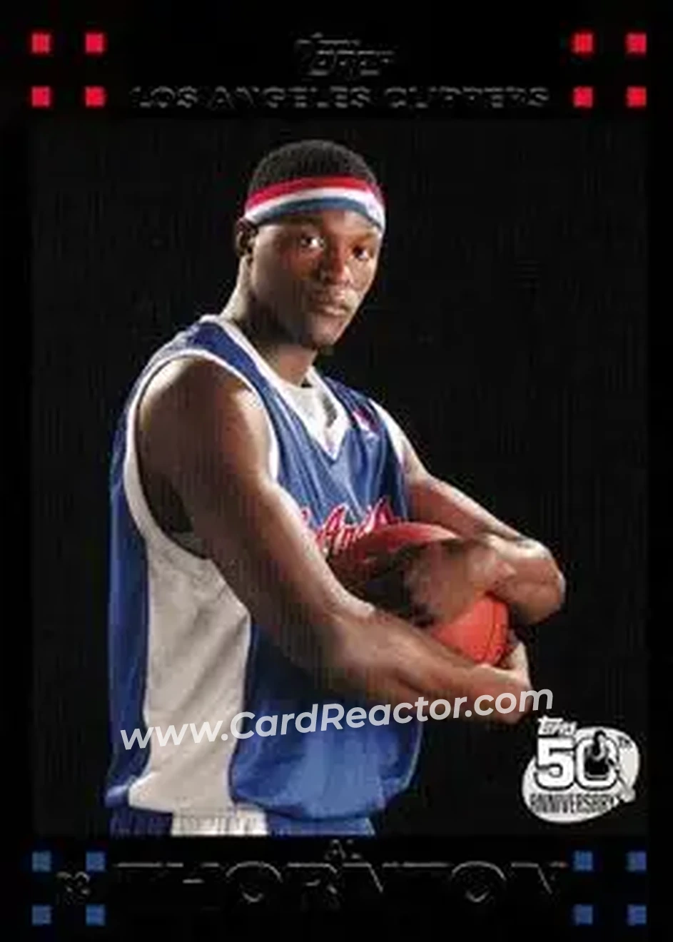 2007-08 Topps #124 - Al Thornton - Los Angeles Clippers - Front