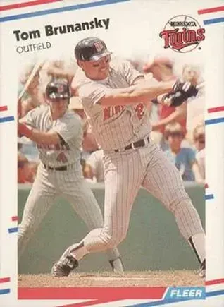 1988 Fleer #5 - Tom Brunansky - Minnesota Twins 1988 Fleer #5 - Tom Brunansky - Minnesota Twins