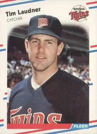 1988 Fleer #15 - Tim Laudner - Minnesota Twins