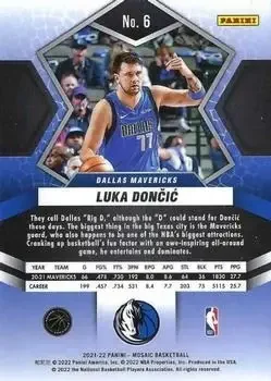Back of Luka Dončić