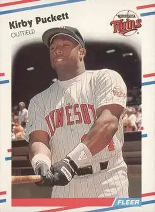 1988 Fleer #19 Kirby Puckett