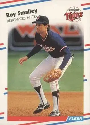 1988 Fleer #22 - Roy Smalley - Minnesota Twins