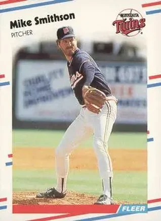 1988 Fleer #23 - Mike Smithson - Minnesota Twins
